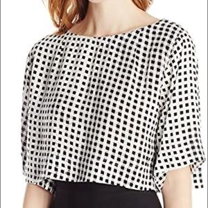 MinkPink Gingham crop top